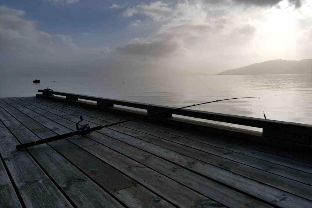 Panoramaresort In Hardangerfjorden Leilighet I Sjokanten Ved Hardangerfjorden For 7 Personer Boat , Sauna,Kajak, Sup For Rent Øystese Zewnętrze zdjęcie