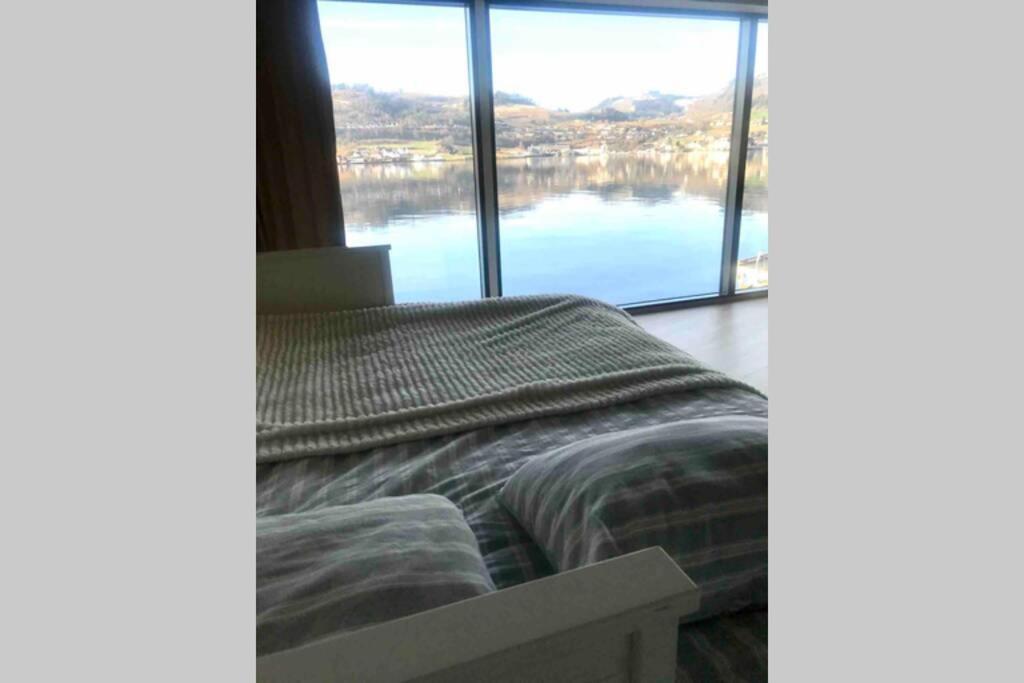 Panoramaresort In Hardangerfjorden Leilighet I Sjokanten Ved Hardangerfjorden For 7 Personer Boat , Sauna,Kajak, Sup For Rent Øystese Zewnętrze zdjęcie