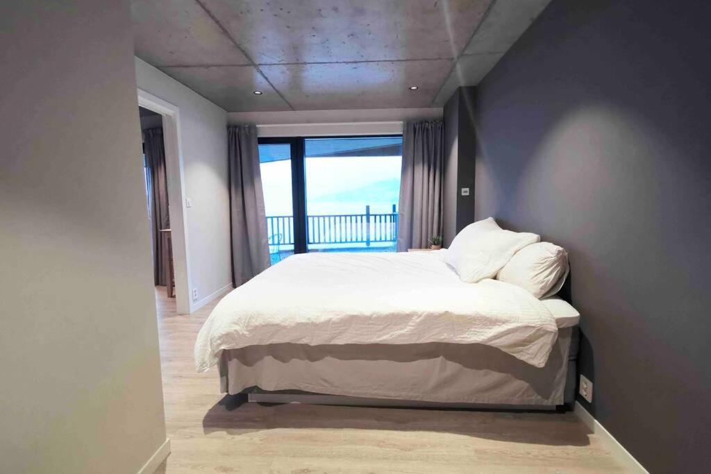 Panoramaresort In Hardangerfjorden Leilighet I Sjokanten Ved Hardangerfjorden For 7 Personer Boat , Sauna,Kajak, Sup For Rent Øystese Zewnętrze zdjęcie