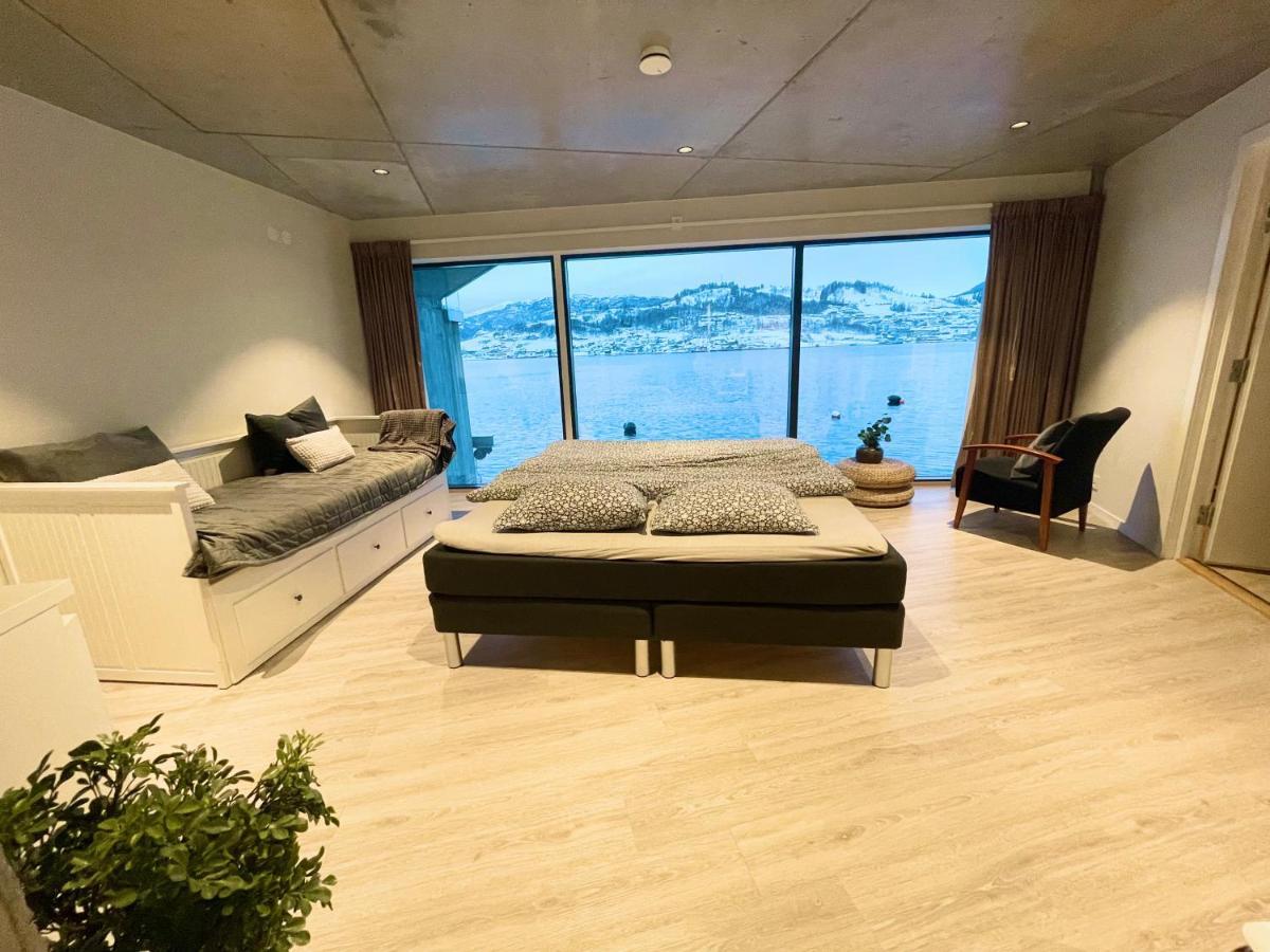 Panoramaresort In Hardangerfjorden Leilighet I Sjokanten Ved Hardangerfjorden For 7 Personer Boat , Sauna,Kajak, Sup For Rent Øystese Zewnętrze zdjęcie
